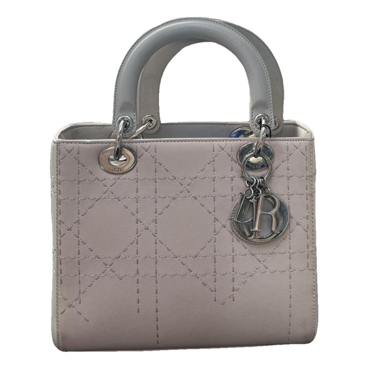 Lady Dior leather handbag