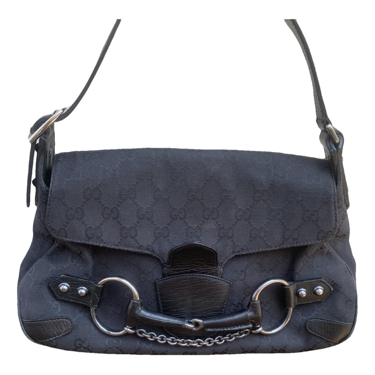 Horsebit 1955 Chain cloth handbag