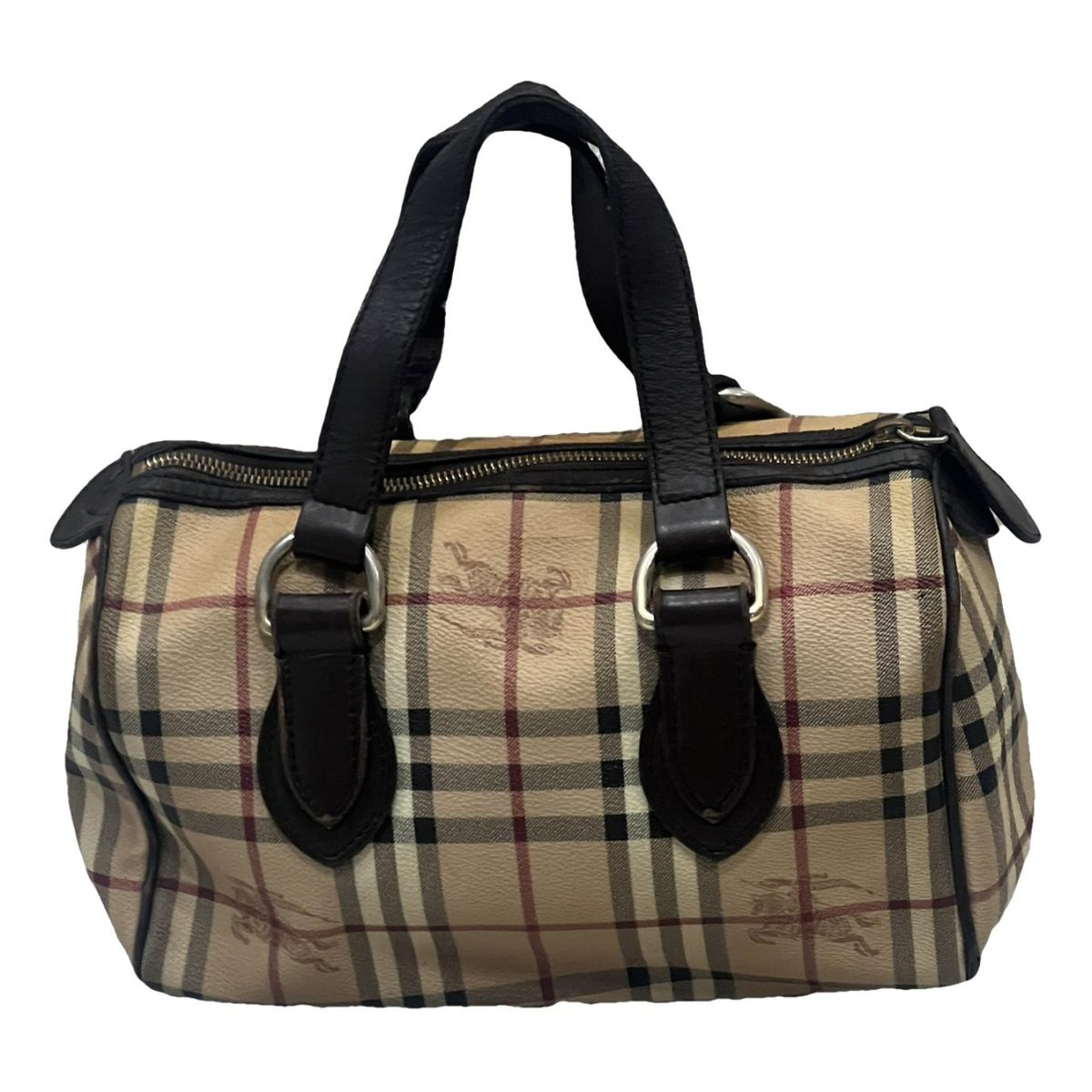 Note leather handbag