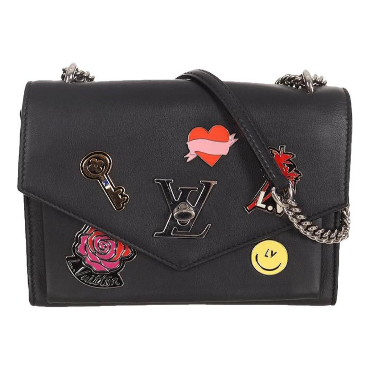 Mylockme leather crossbody bag