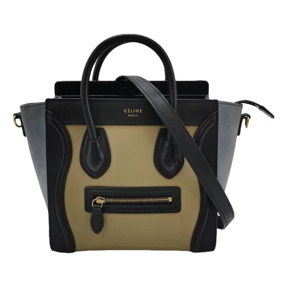 Nano Luggage leather handbag