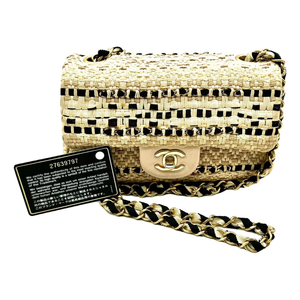 Timeless/Classique tweed crossbody bag