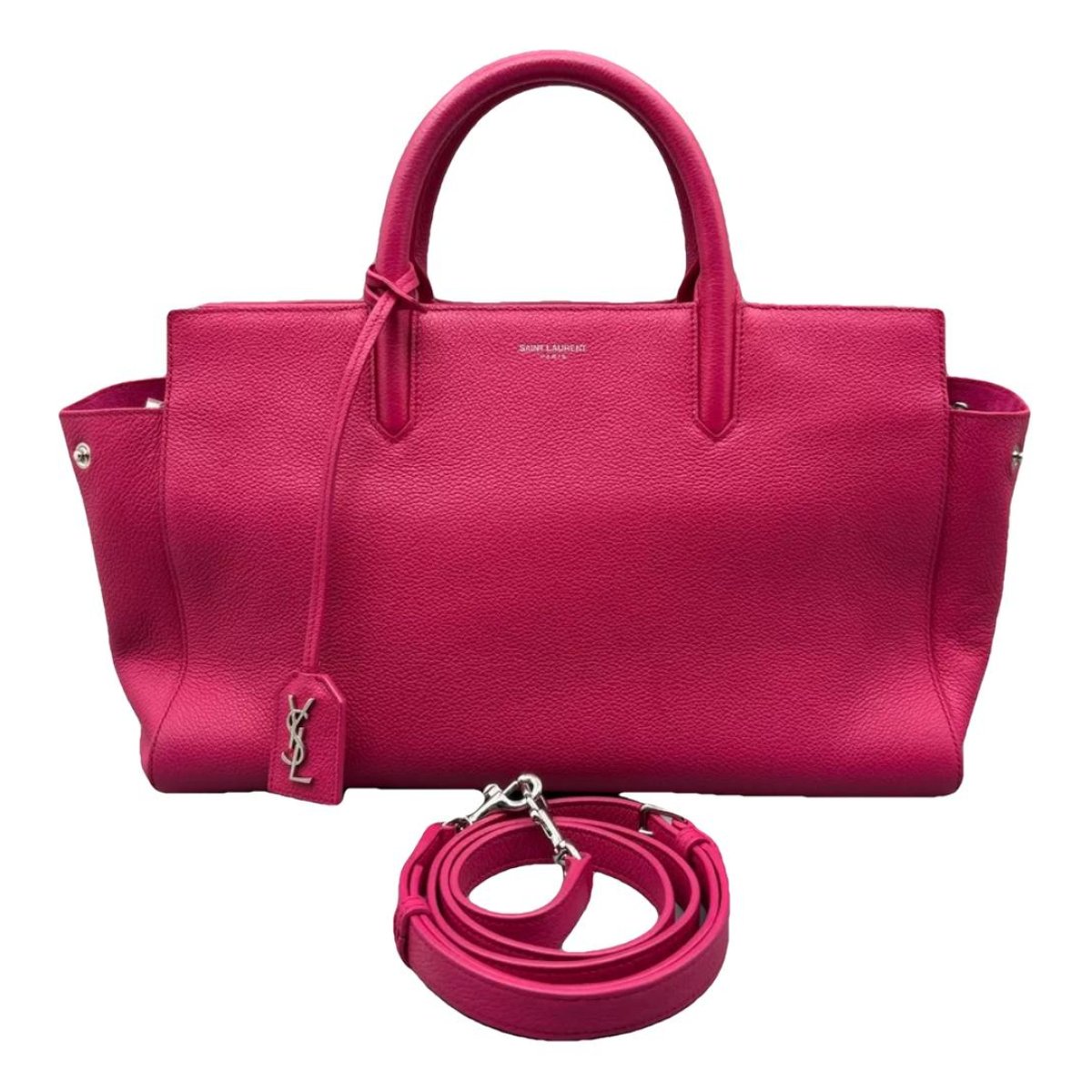 Cabas Rive Gauche leather handbag