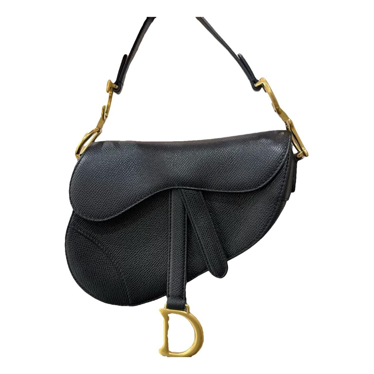 Saddle leather handbag