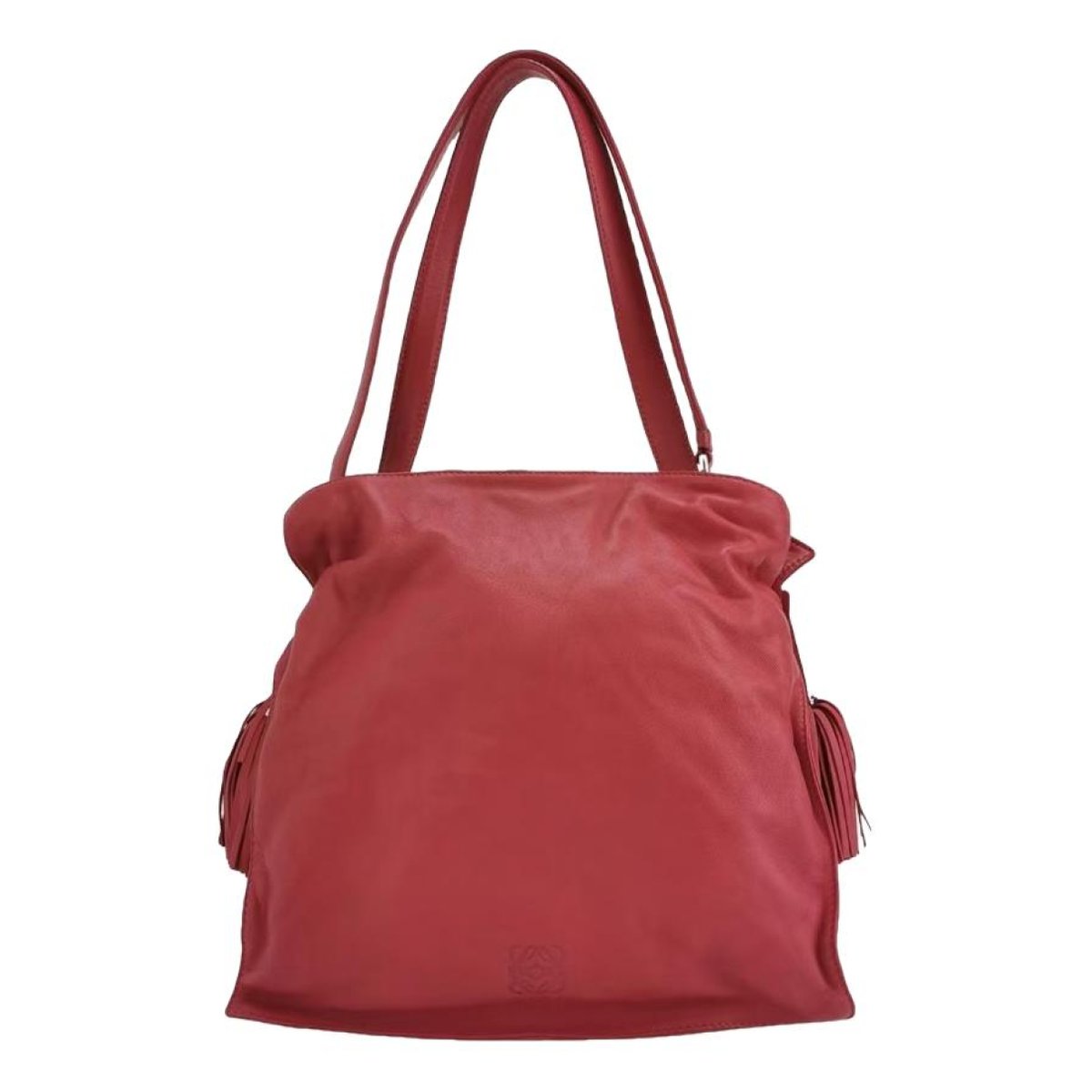 Flamenco leather handbag