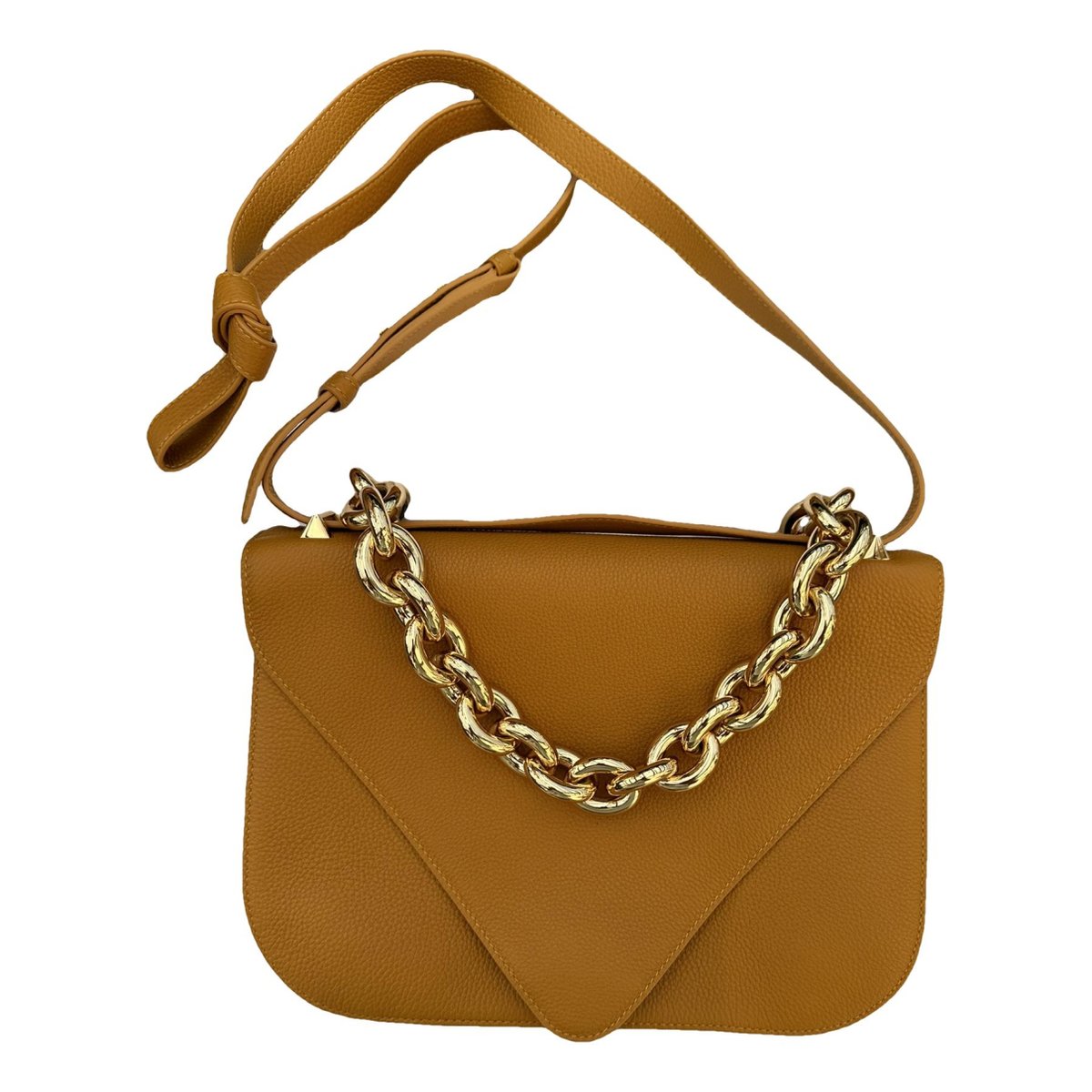 Mount leather handbag