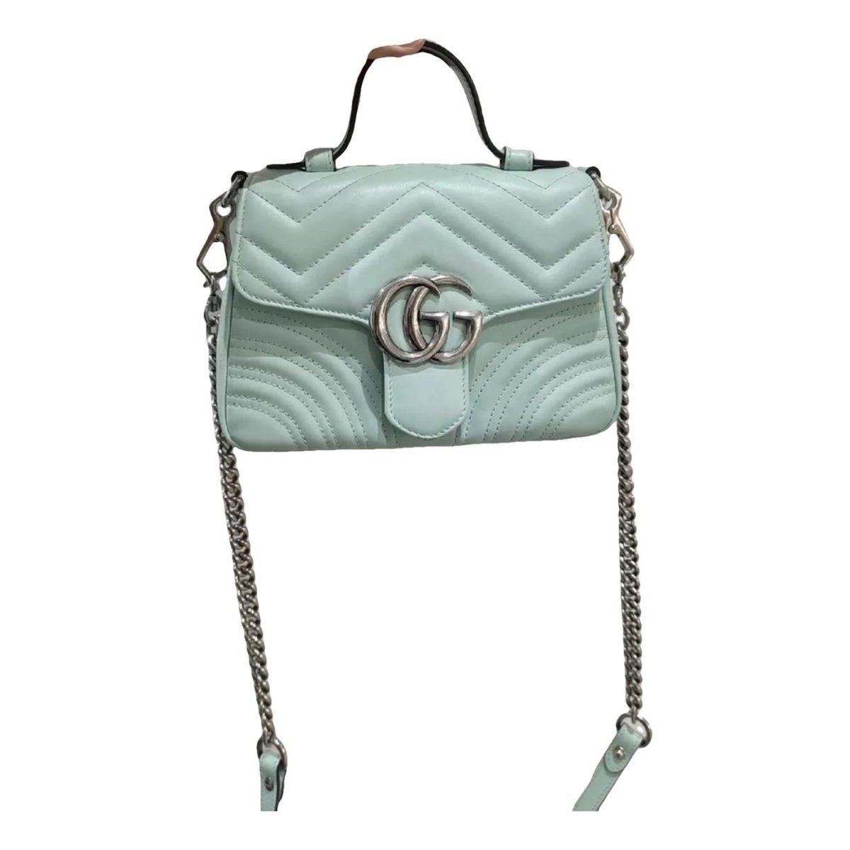 GG Marmont Flap leather handbag