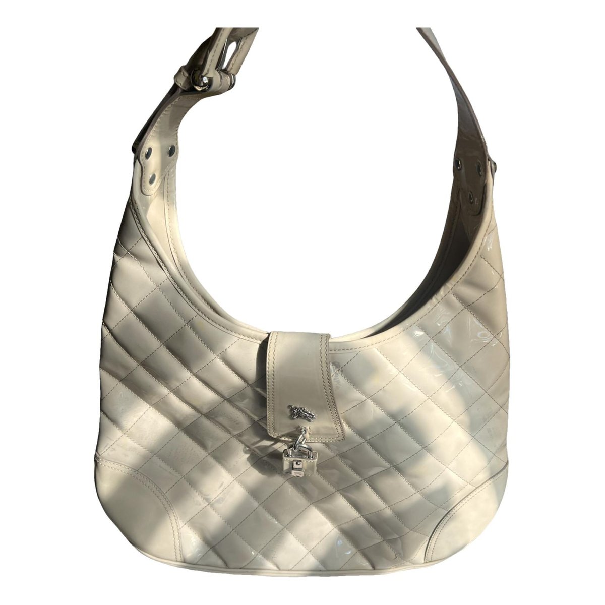 Brook patent leather handbag