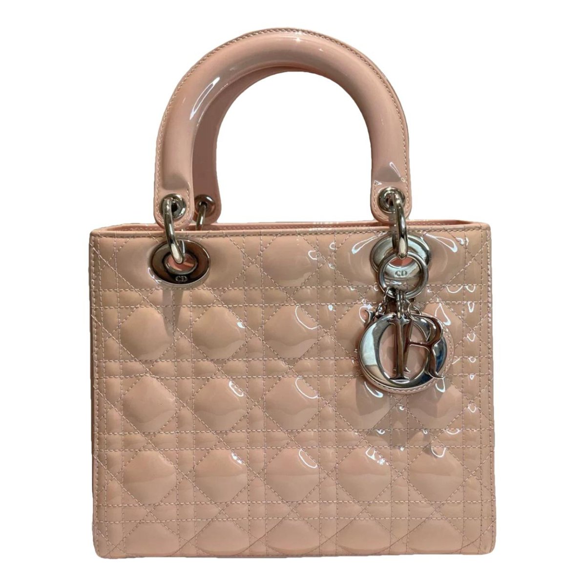 Lady Dior leather handbag
