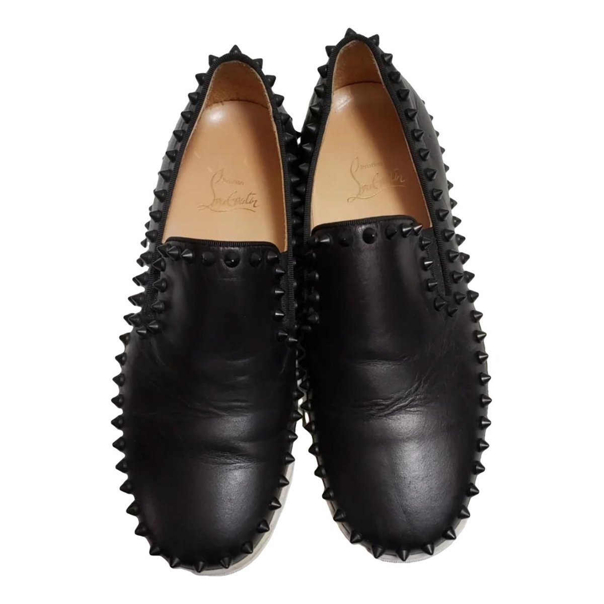 Pik Boat leather trainers