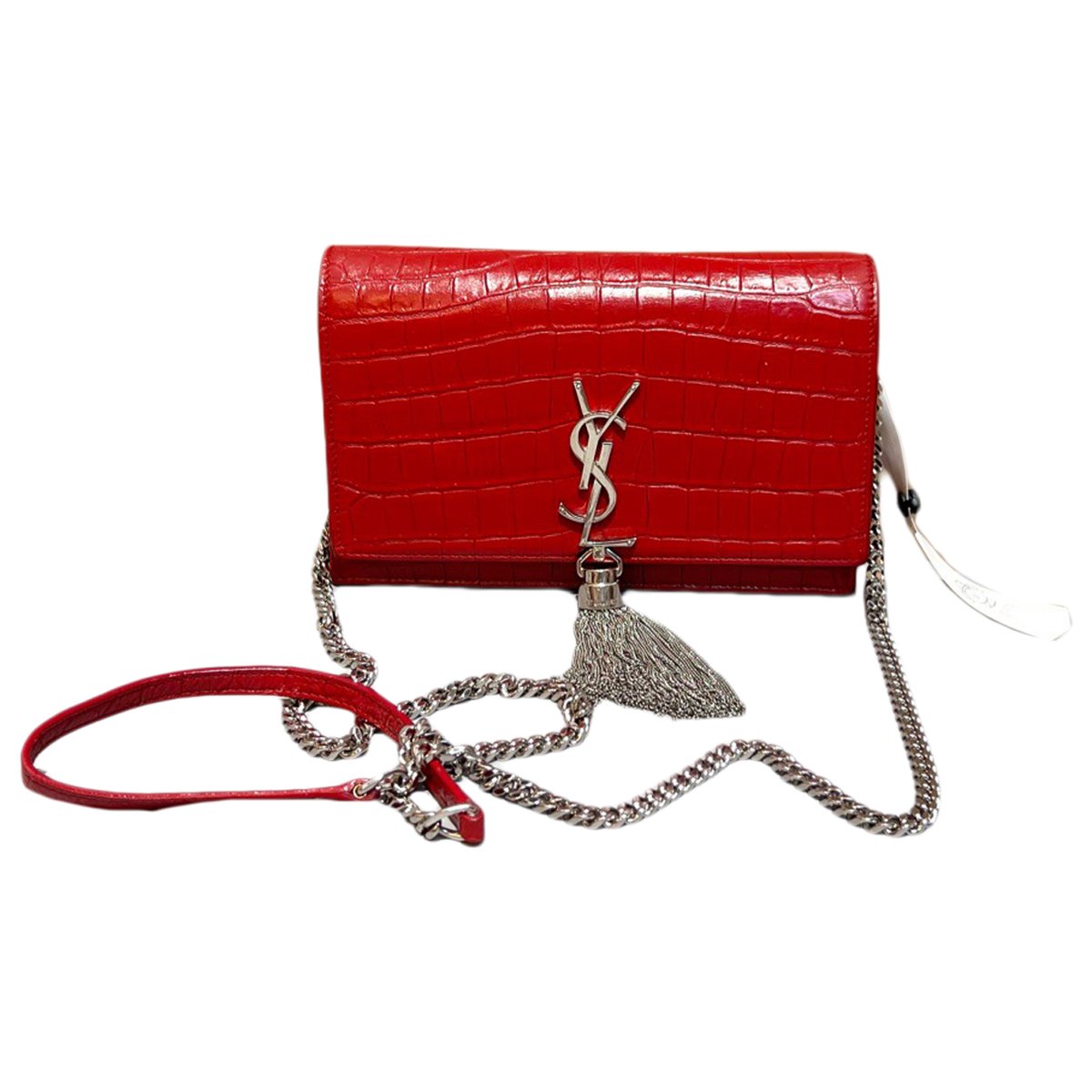 Pompom Kate leather handbag