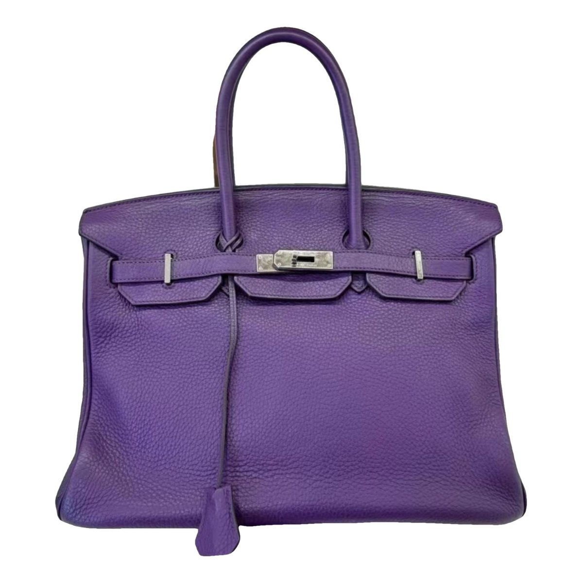 Birkin 35 leather handbag