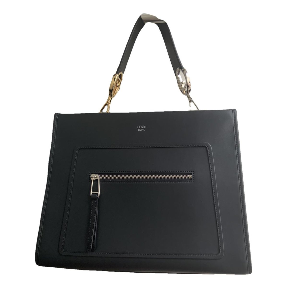 Runaway leather tote