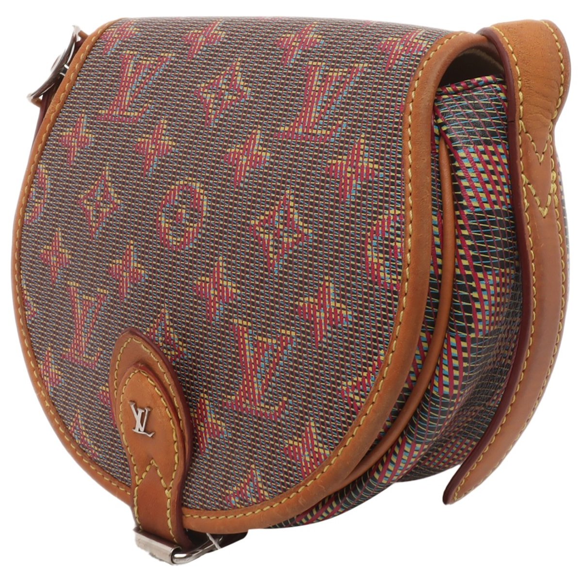 Tambourin leather handbag