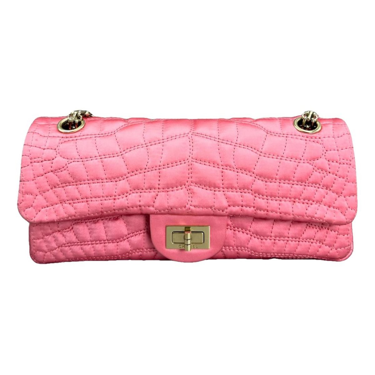 2.55 Long silk handbag