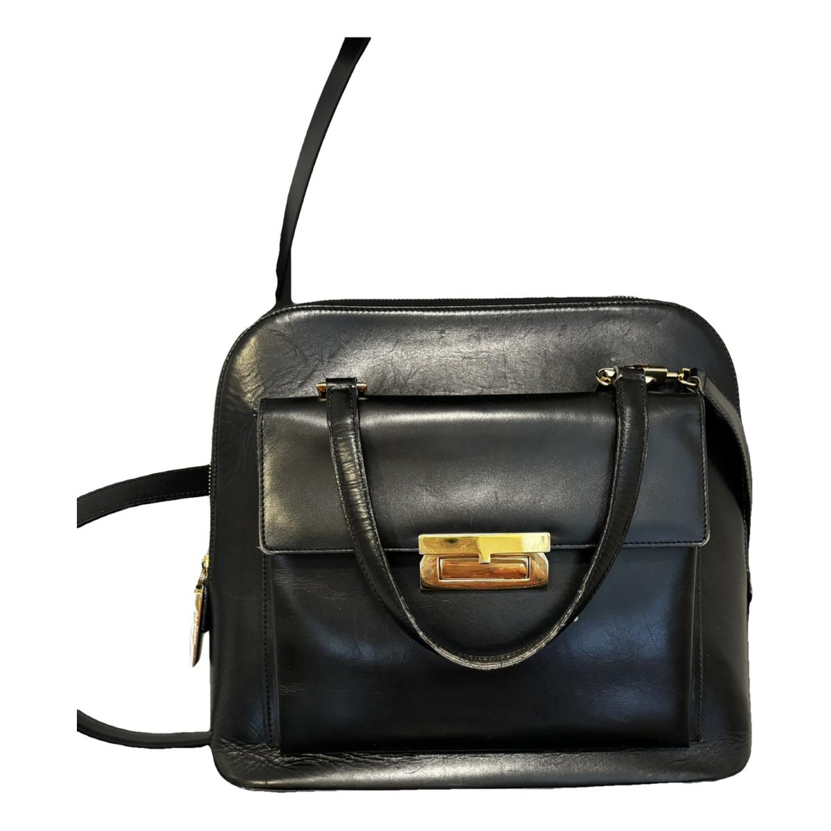Iconic Top Handle leather satchel