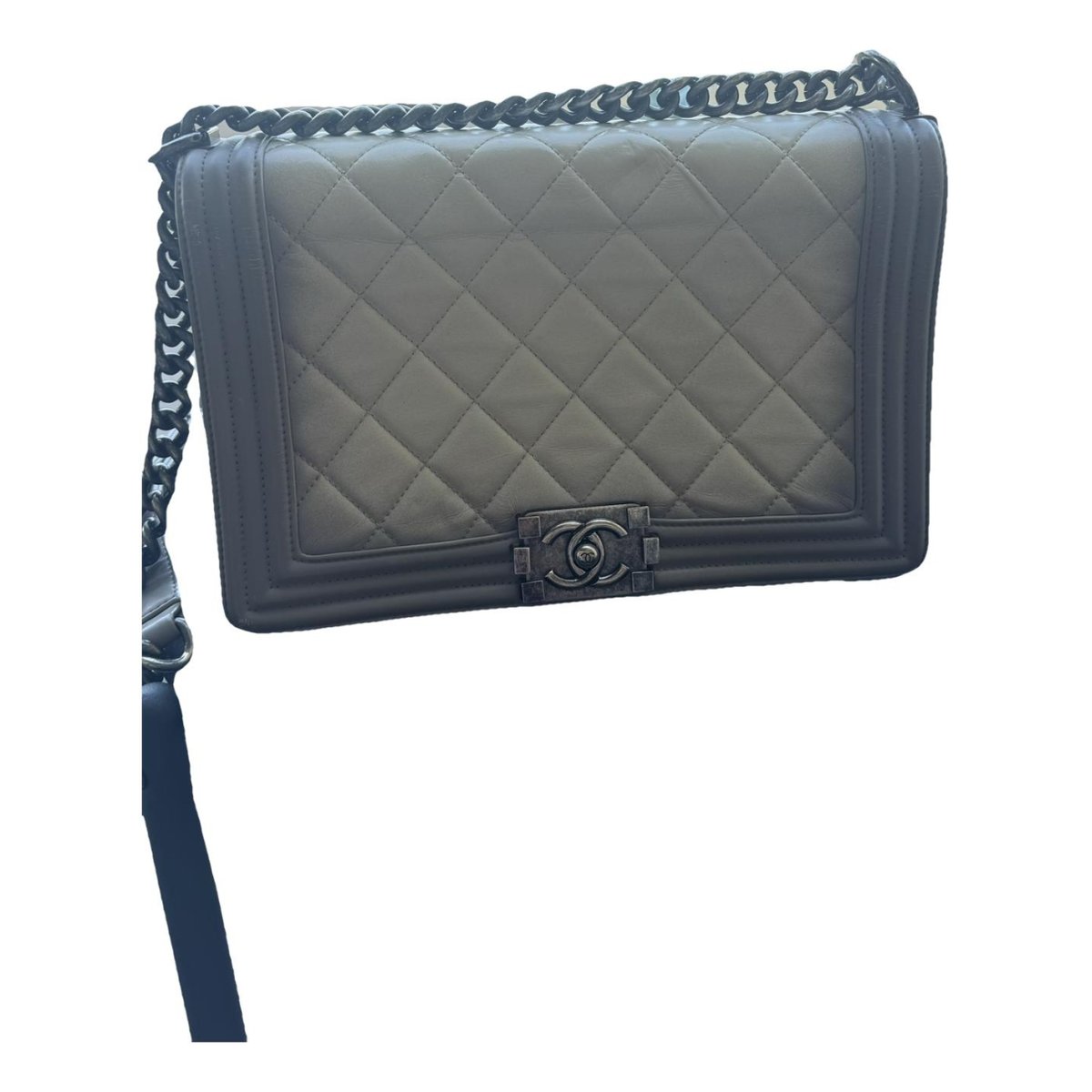Boy leather crossbody bag
