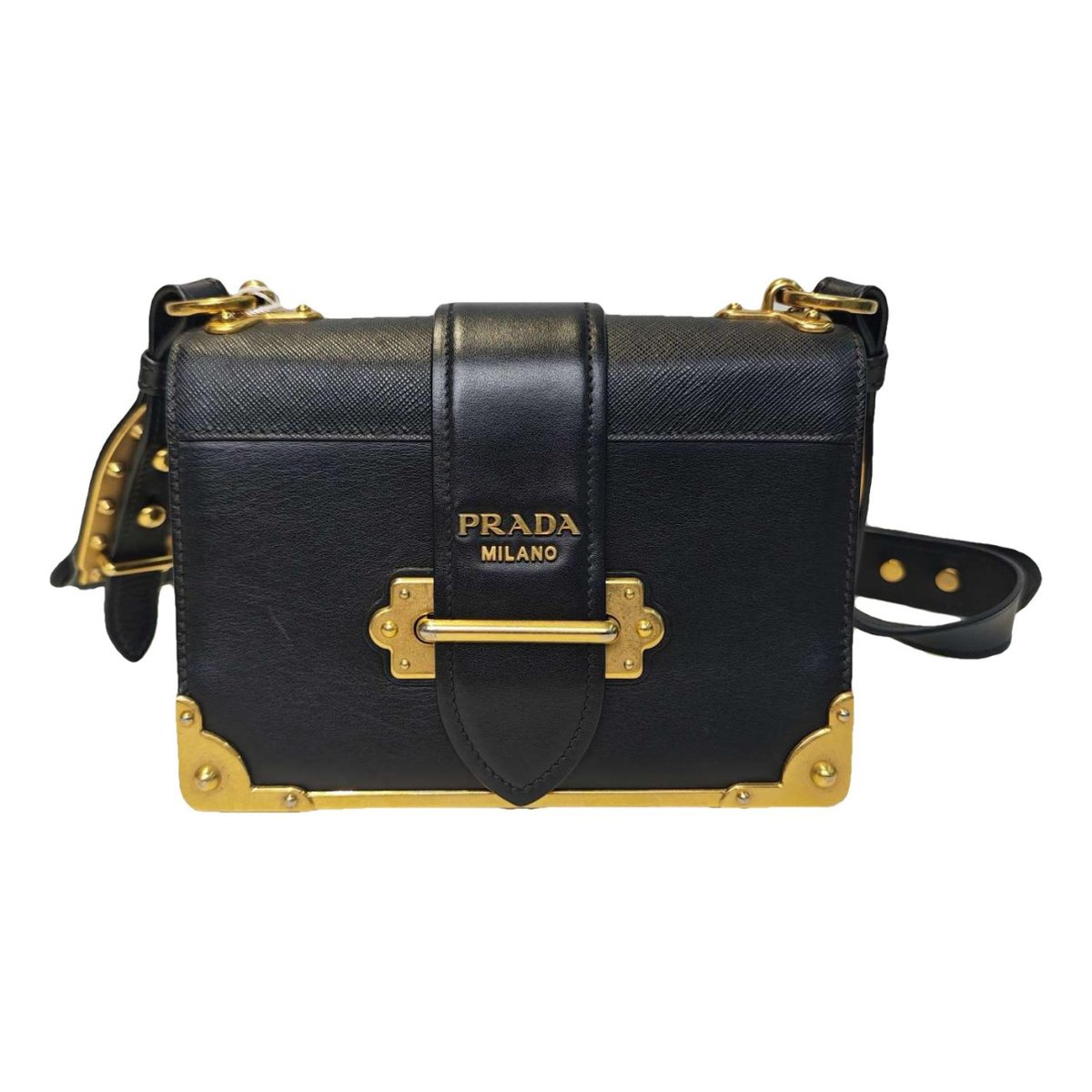Cahier leather crossbody bag