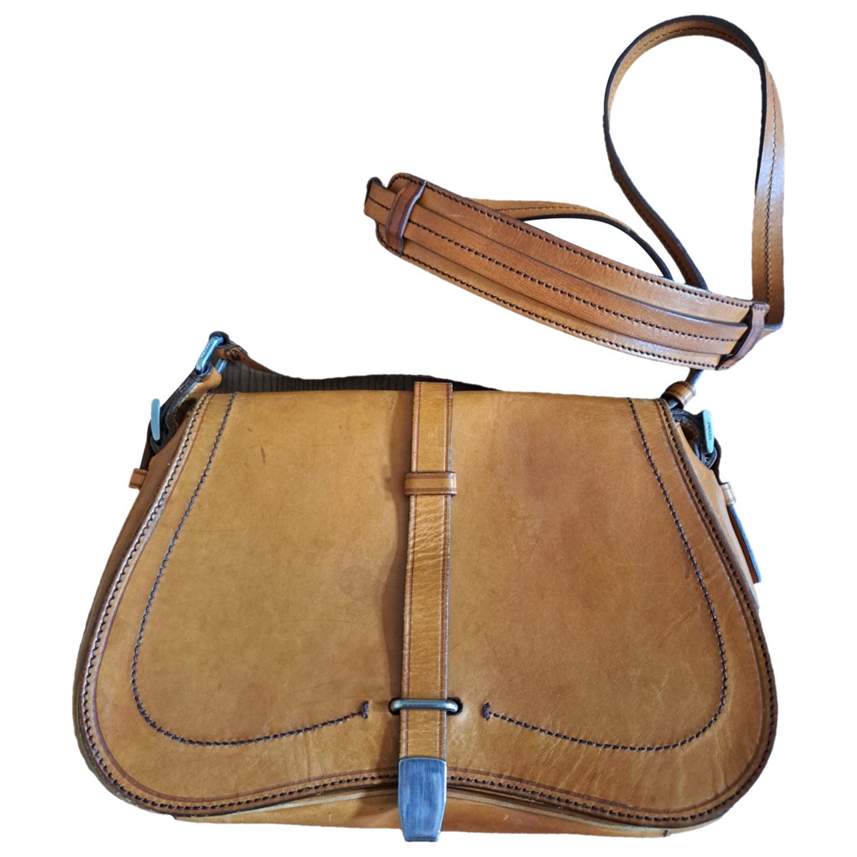 Sidonie pony-style calfskin handbag