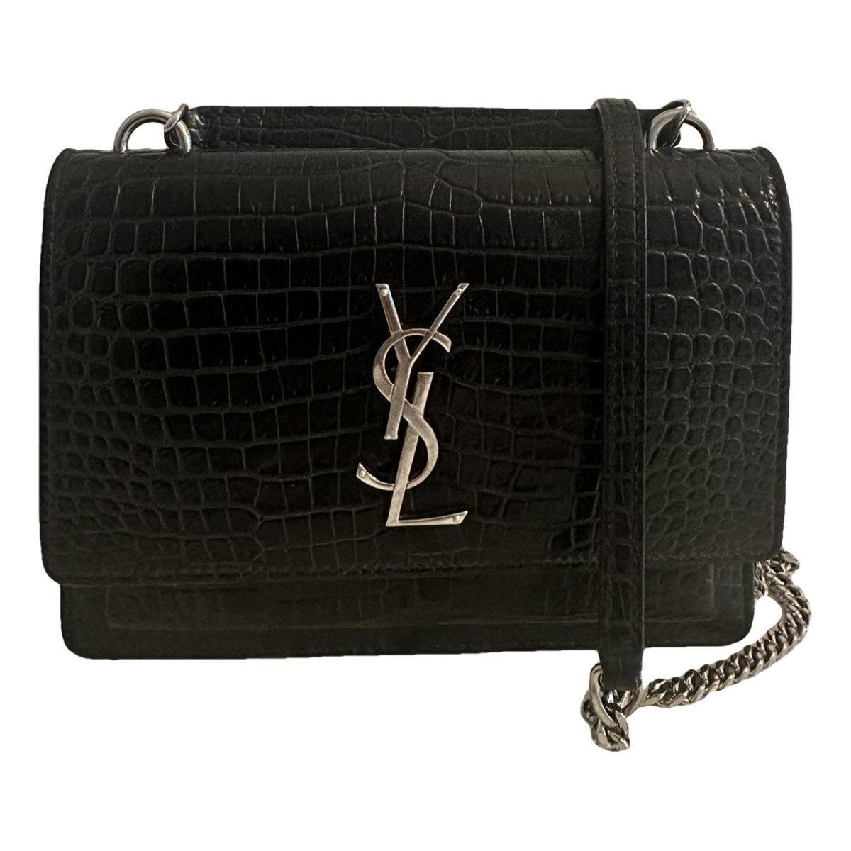 Sunset leather crossbody bag