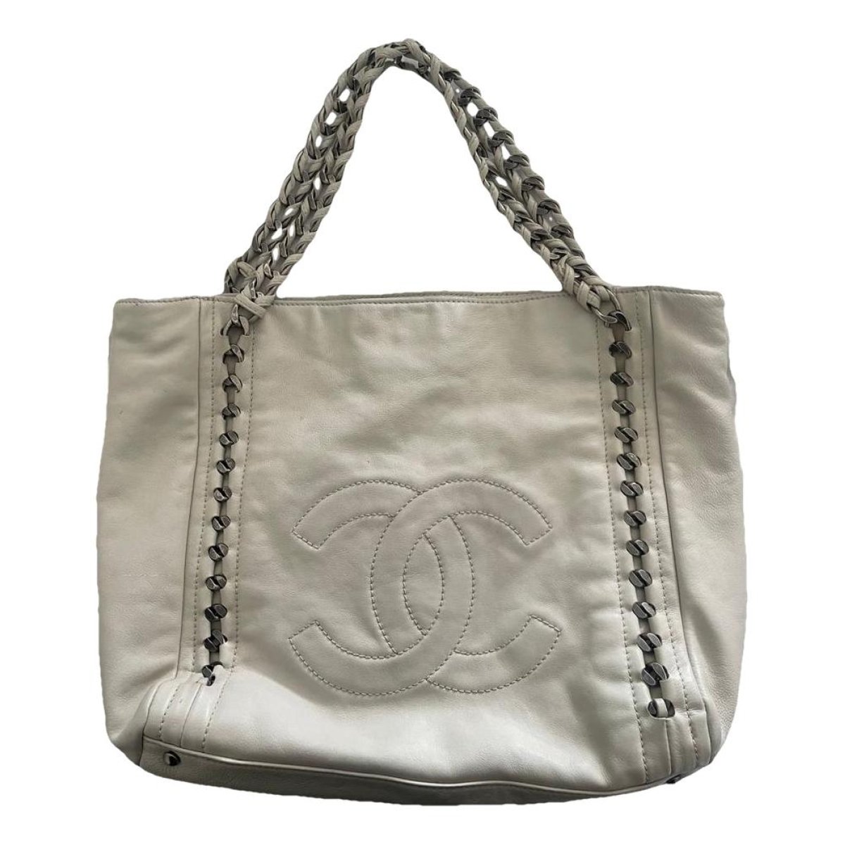 Coco Cabas leather tote