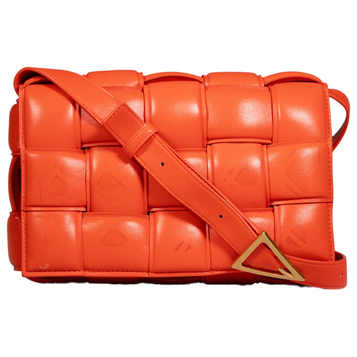 Cassette Padded leather crossbody bag