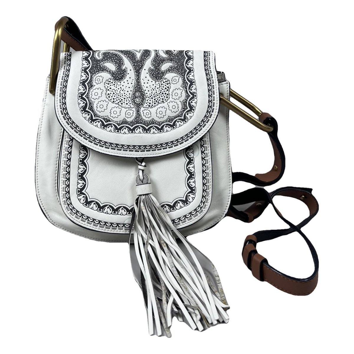 Hudson leather crossbody bag