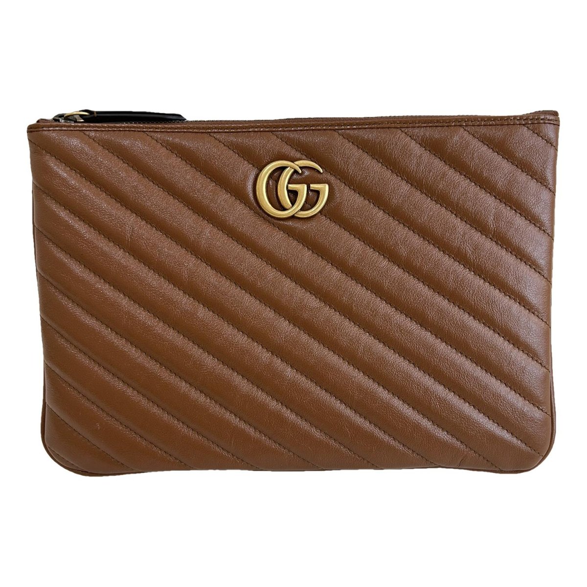 Marmont leather clutch bag