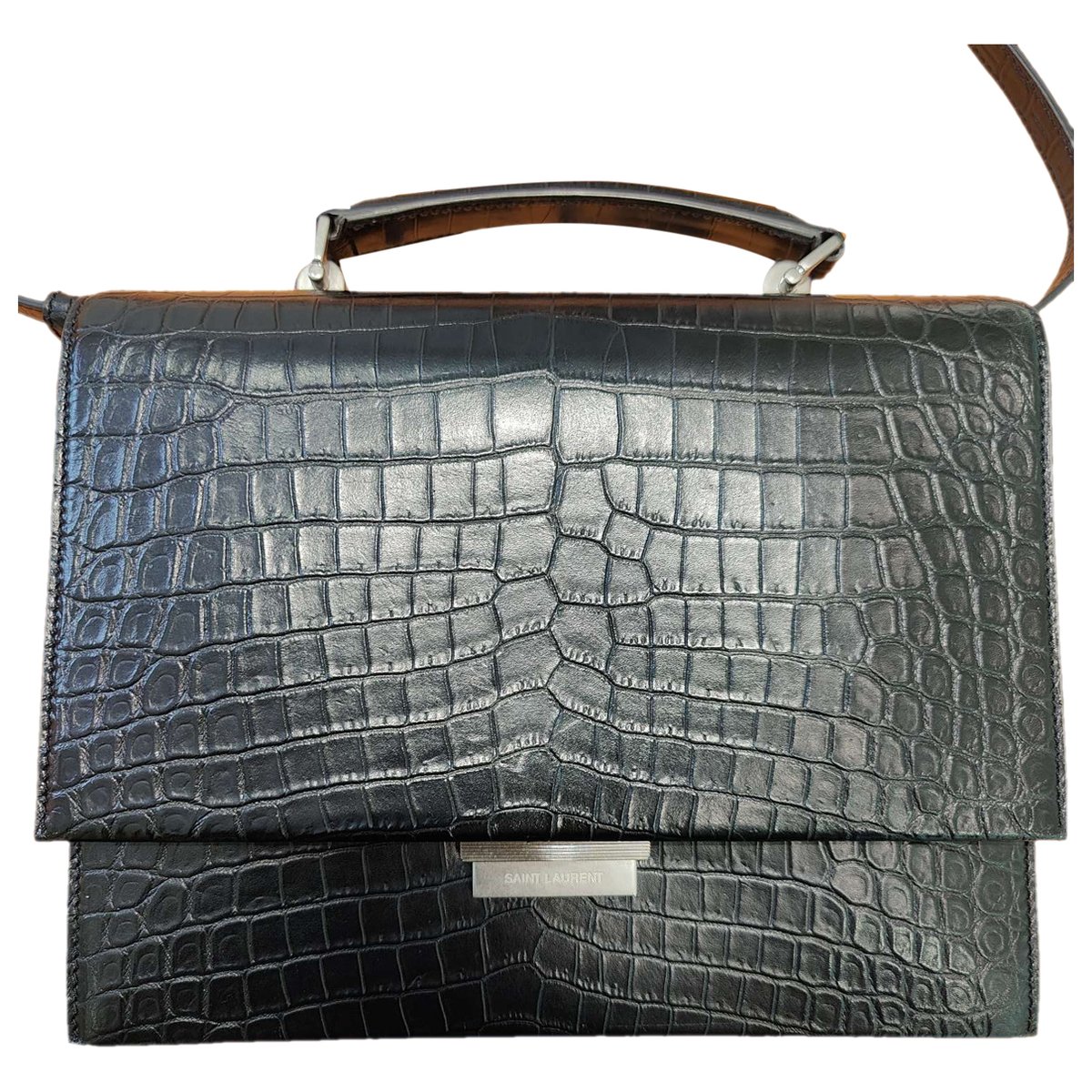 Babylone leather handbag