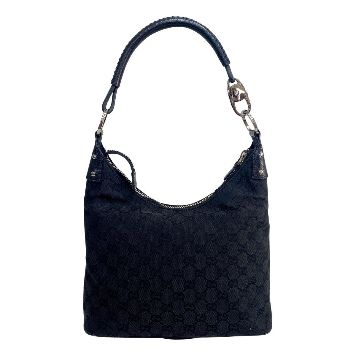 Vintage Bamboo Hobo cloth handbag