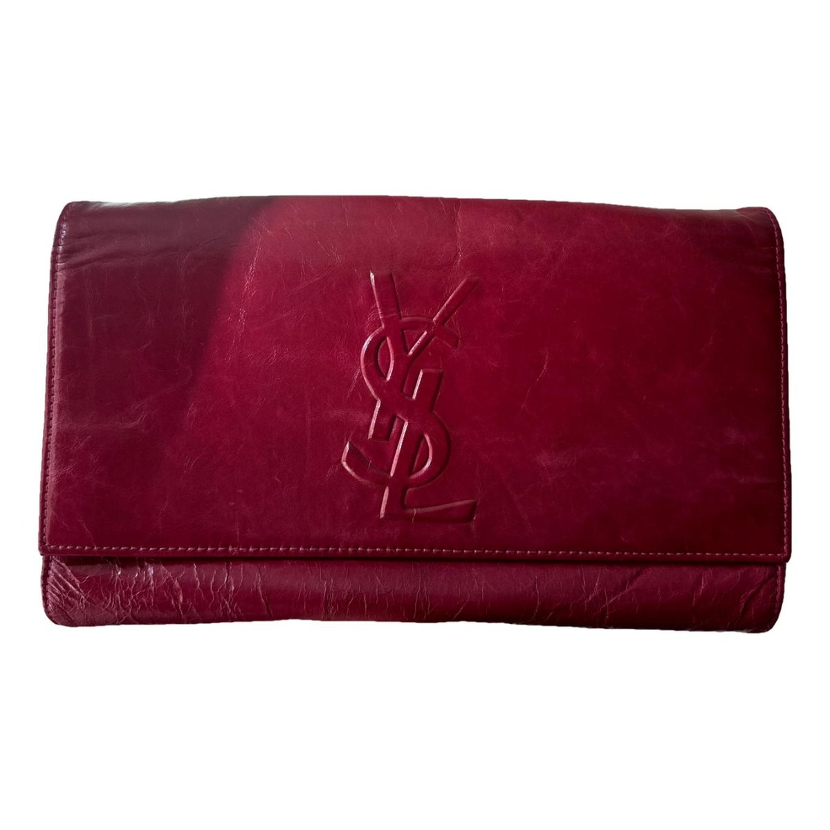 Belle de Jour leather clutch bag