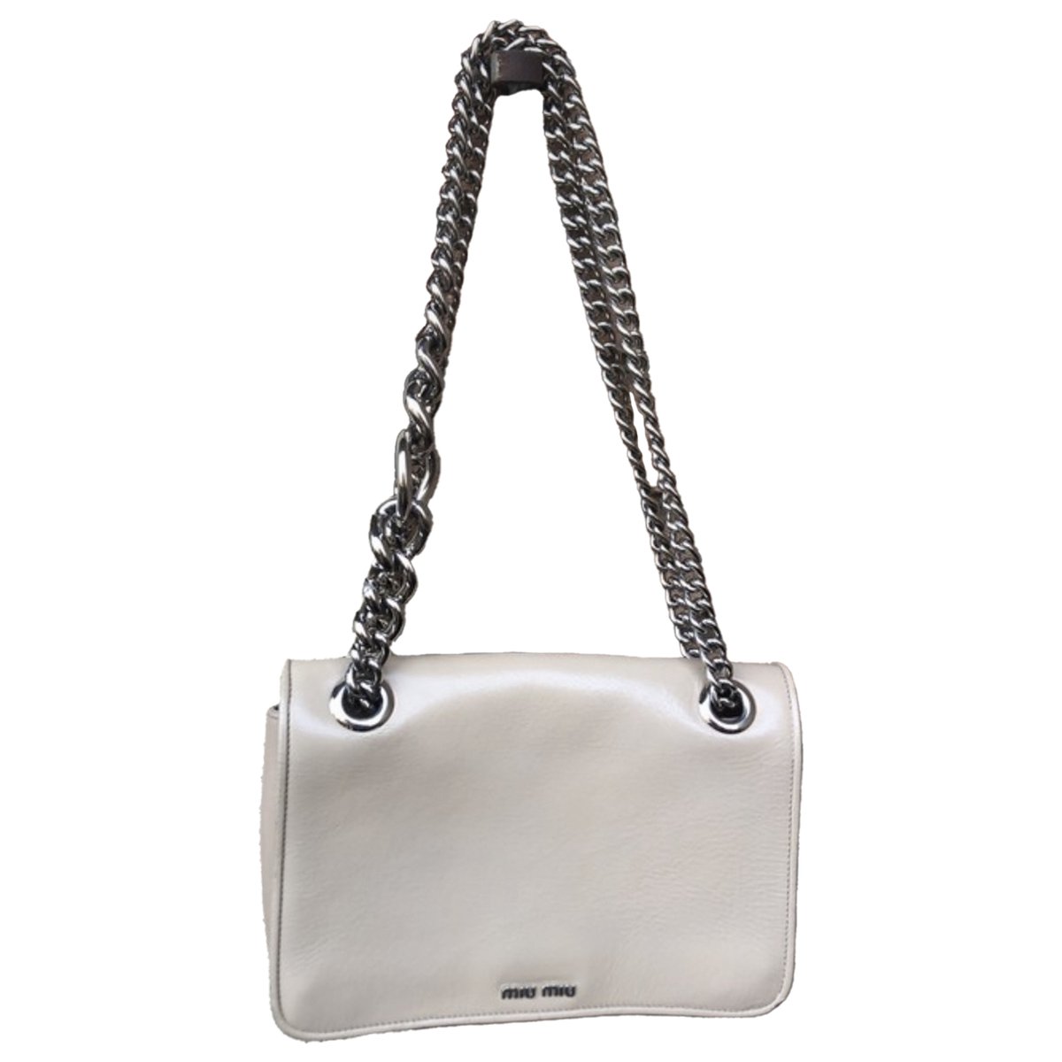 Miu Club leather handbag