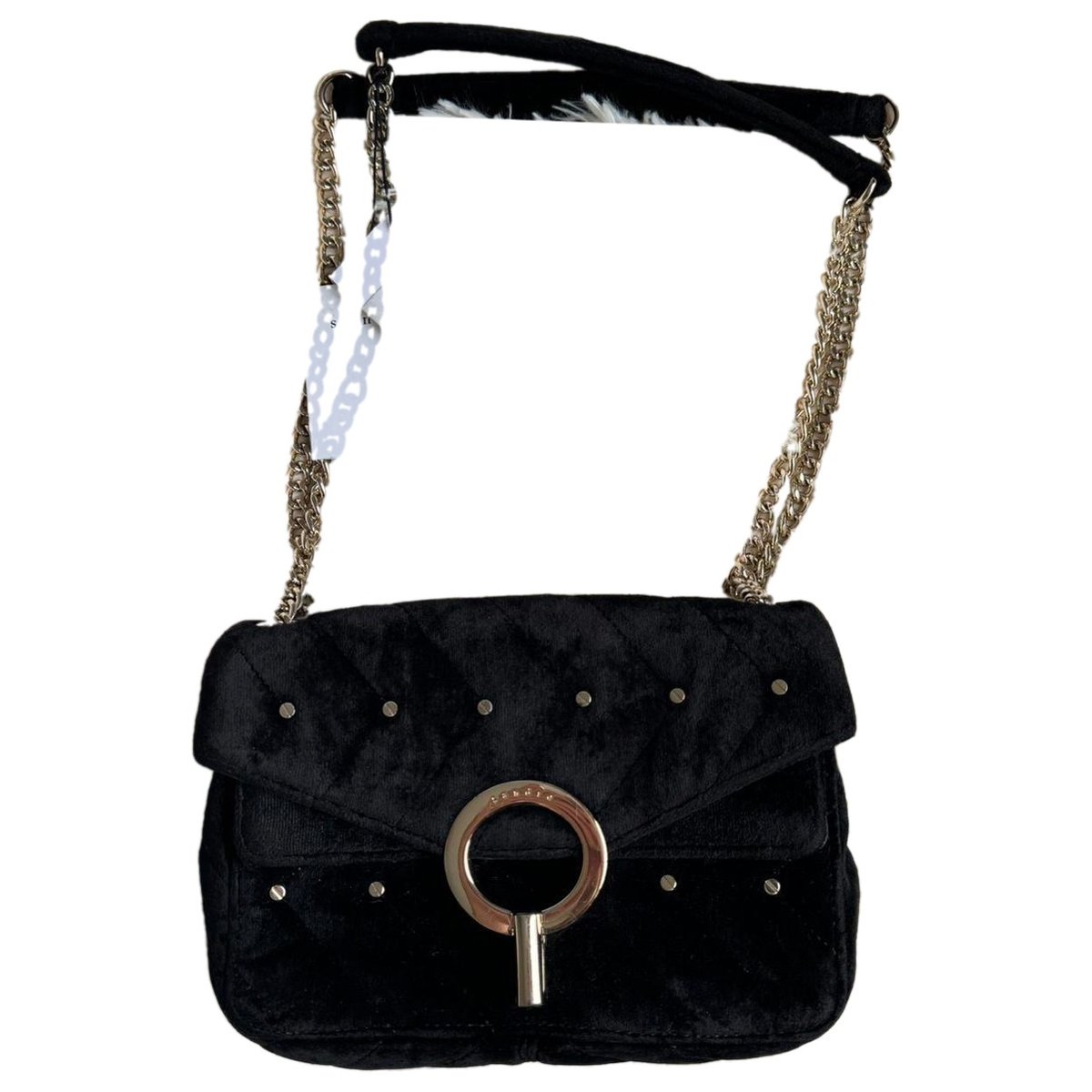 Yza velvet handbag