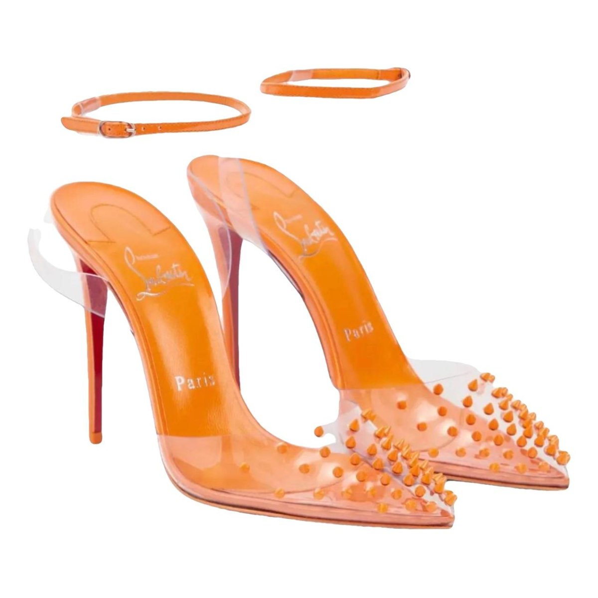 Spikoo leather heels