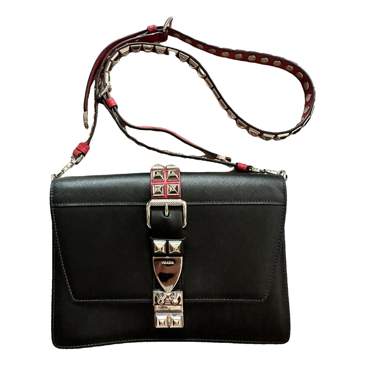 Elektra leather crossbody bag