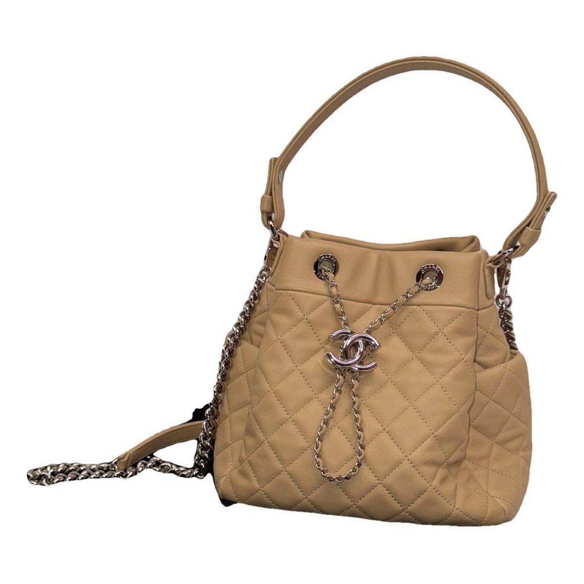 Gabrielle Bucket leather handbag