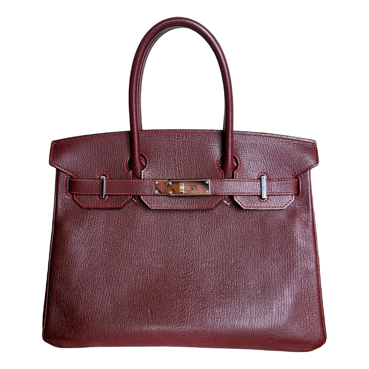 Birkin 30 leather handbag