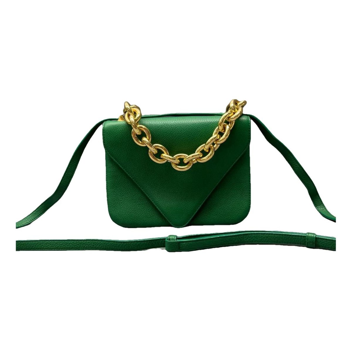 Mount leather crossbody bag