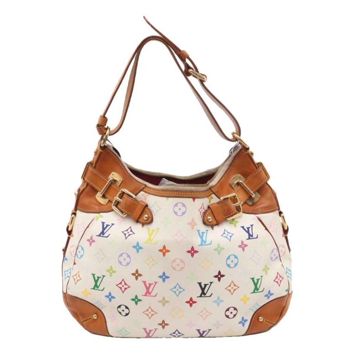 Greta leather handbag