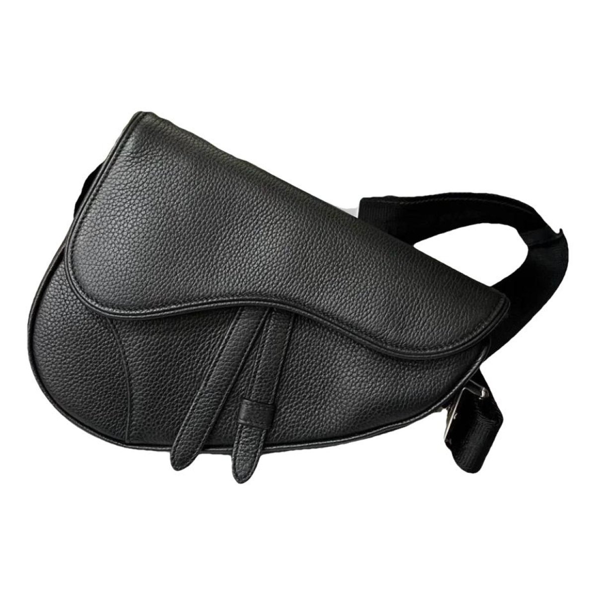 Saddle leather handbag