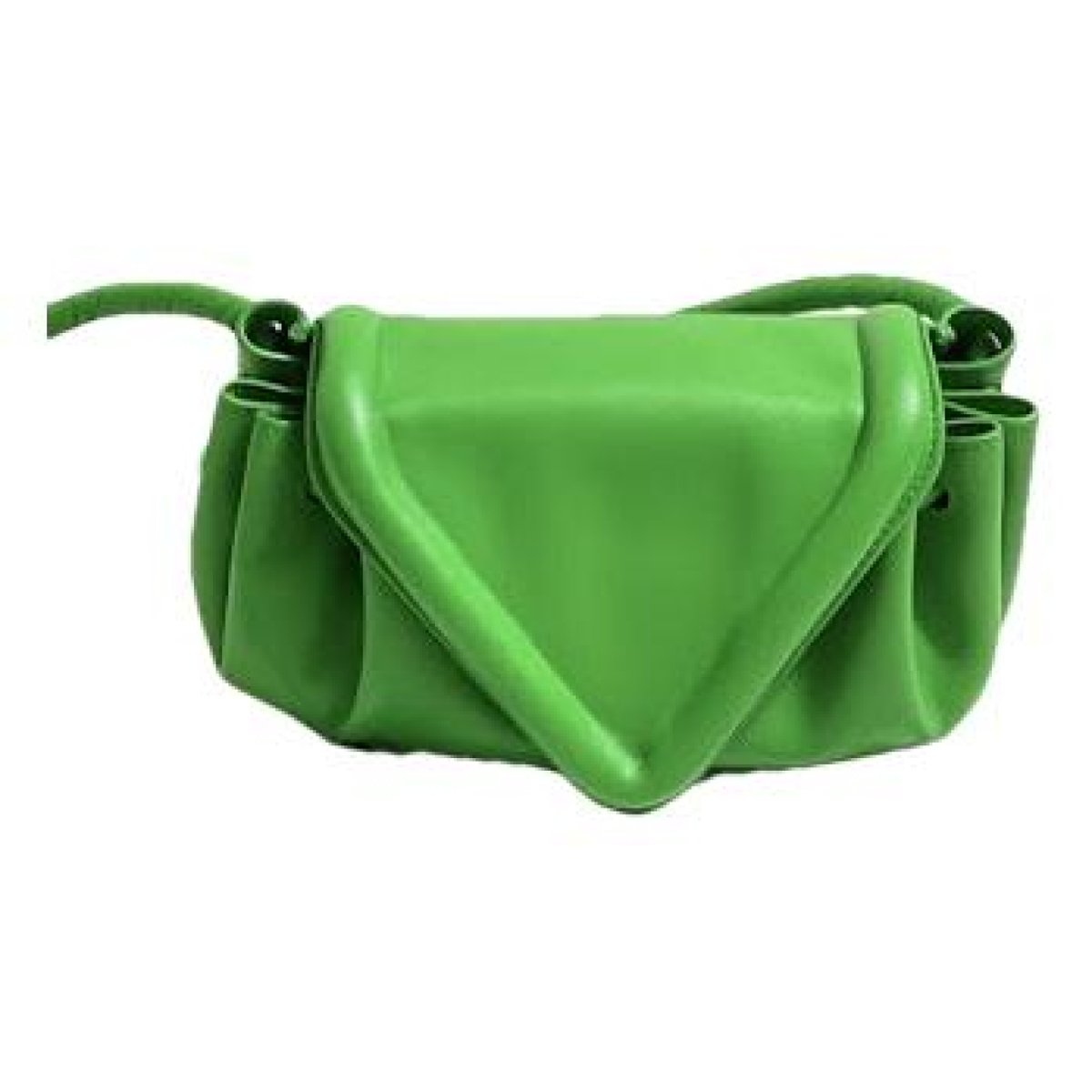 Beak leather crossbody bag