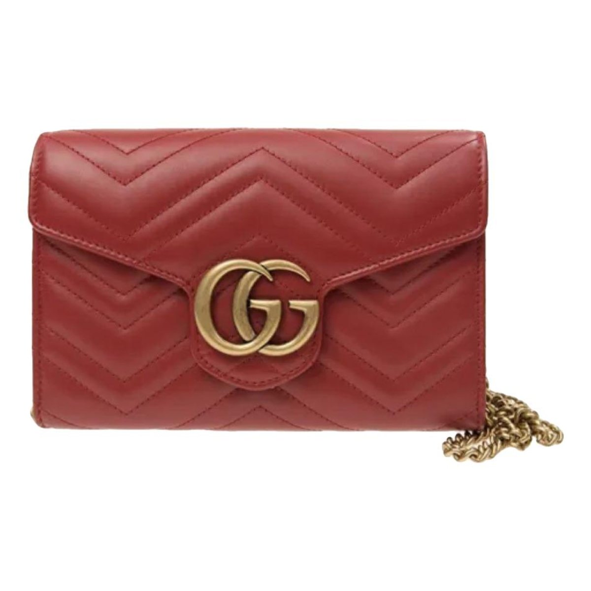 GG Marmont Chain leather crossbody bag