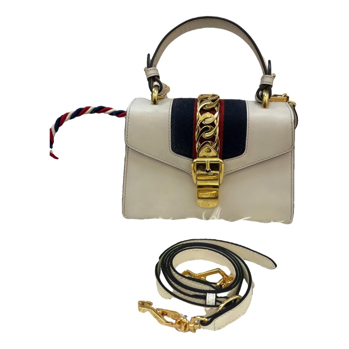 Sylvie Top Handle leather handbag