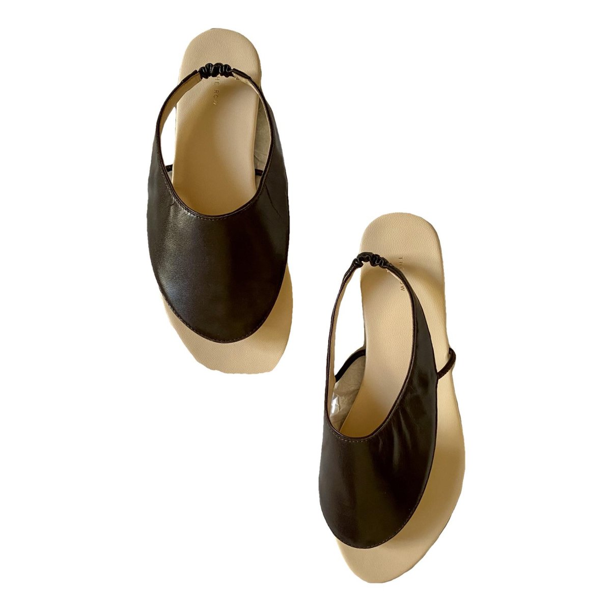 Ravello leather flip flops
