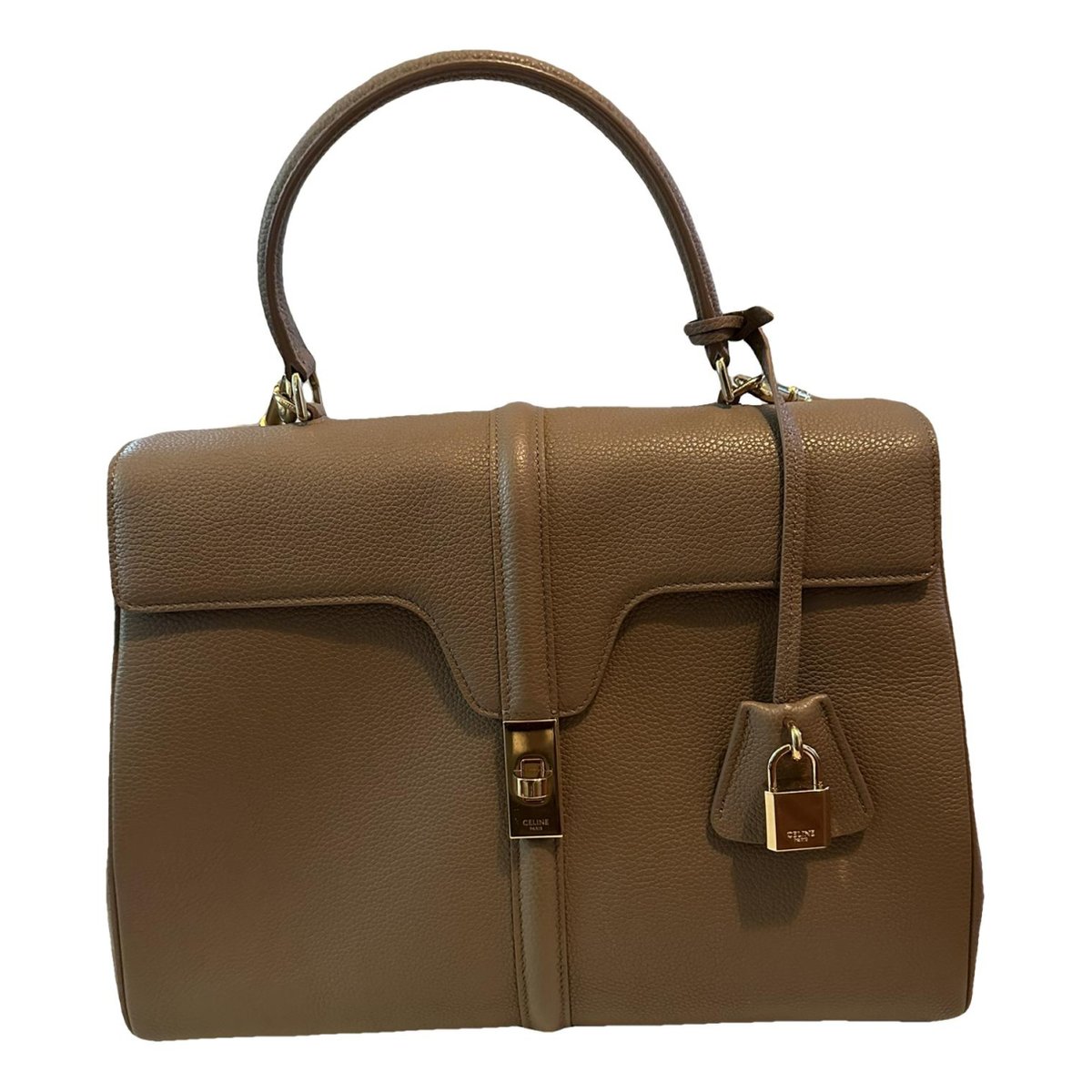 Sac 16 leather handbag
