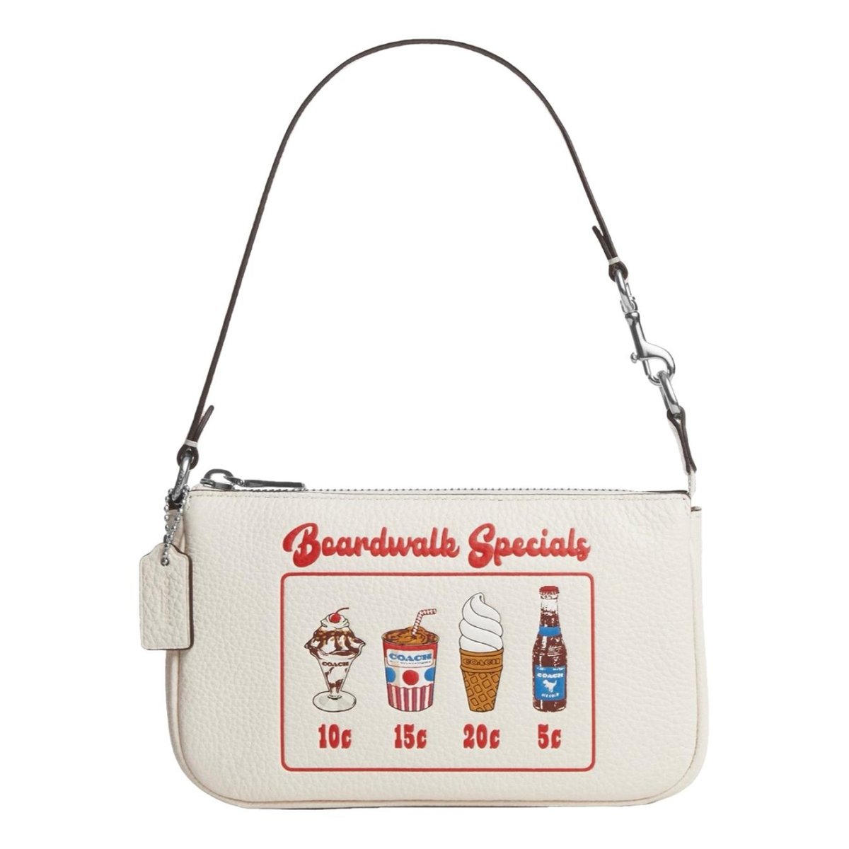Wristlet nolita 19 leather handbag