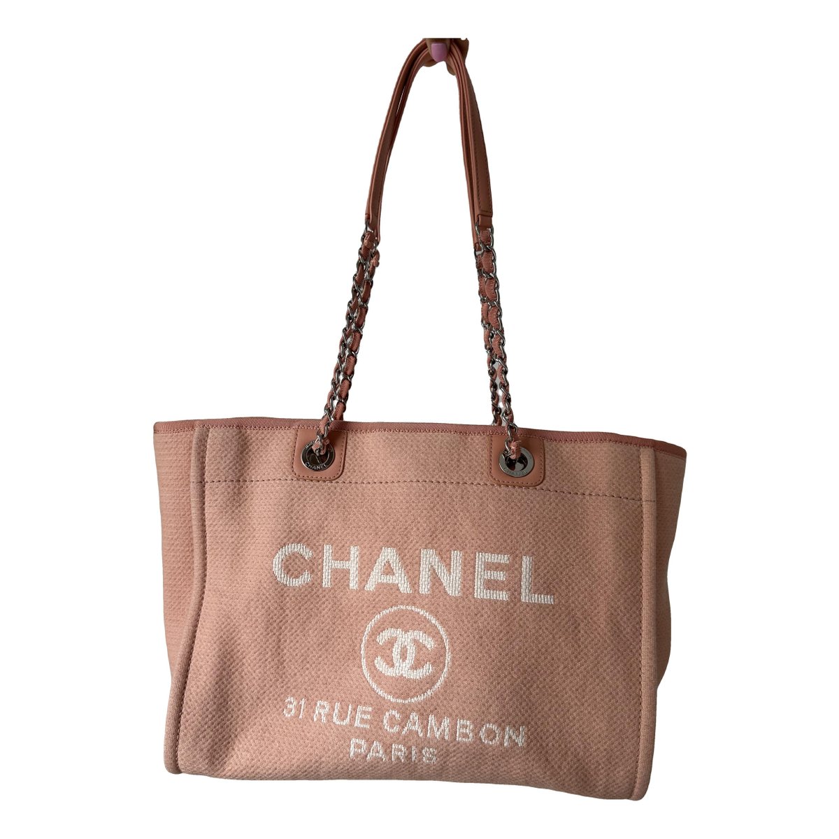 Deauville Chain cloth tote