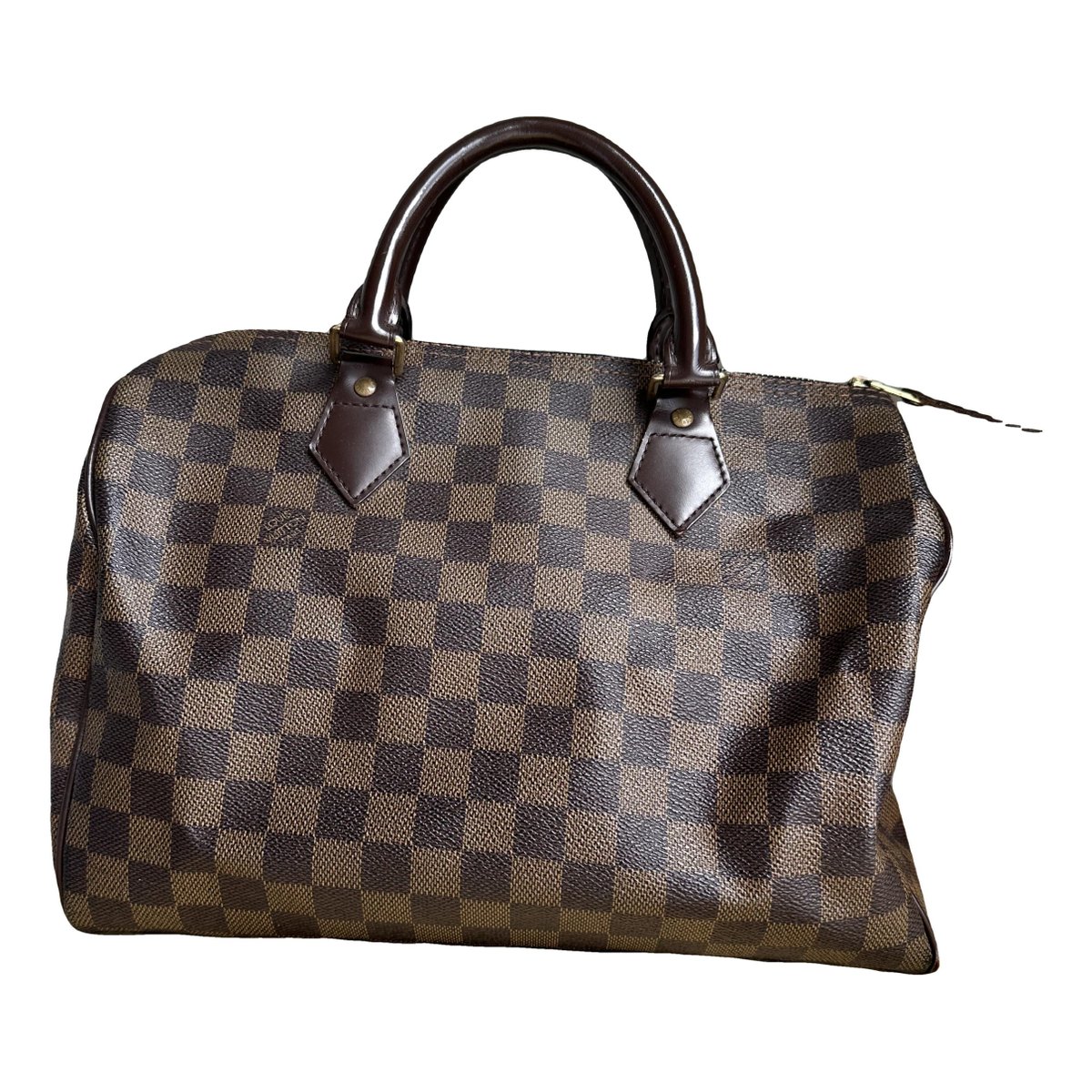 Speedy leather handbag