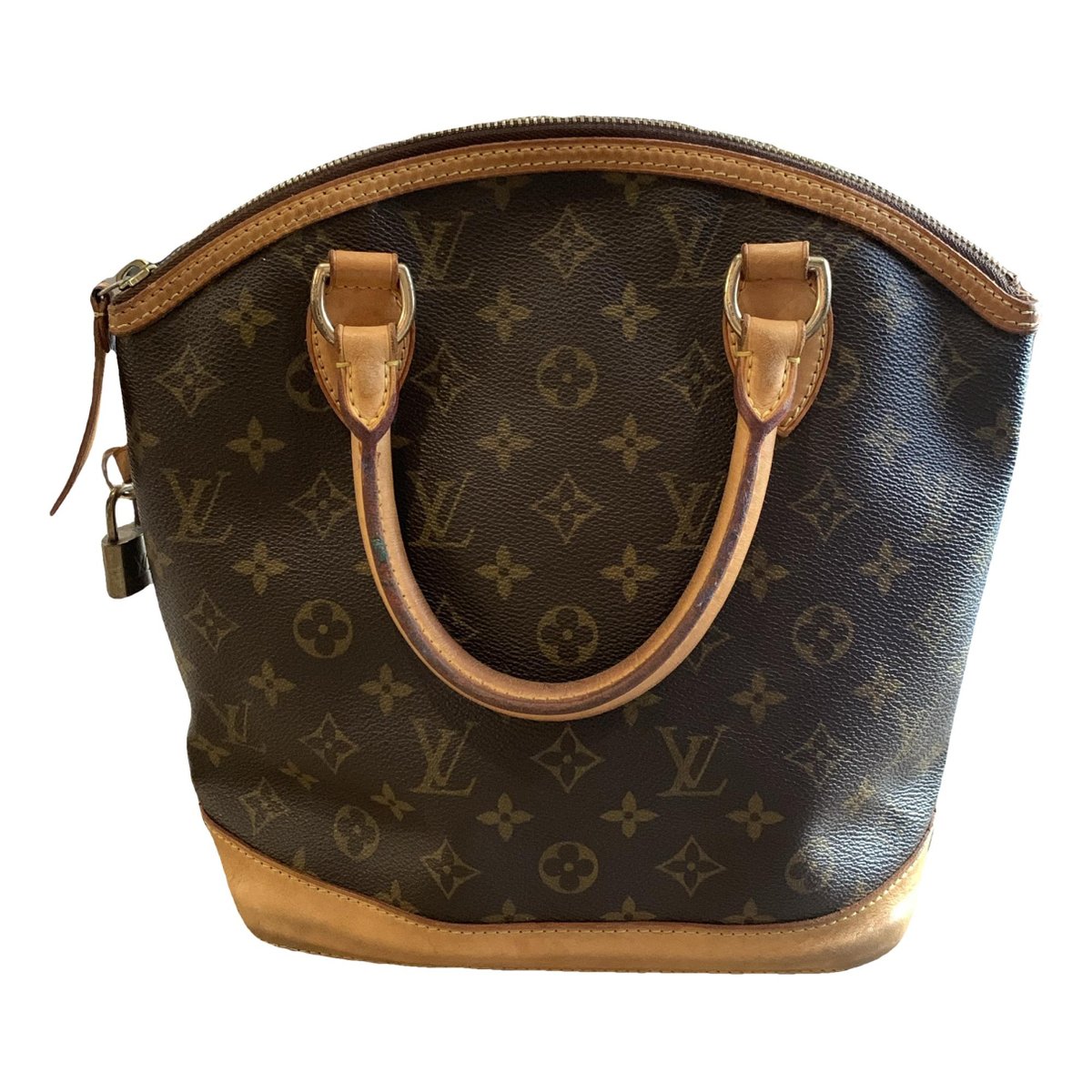 Lockit leather handbag