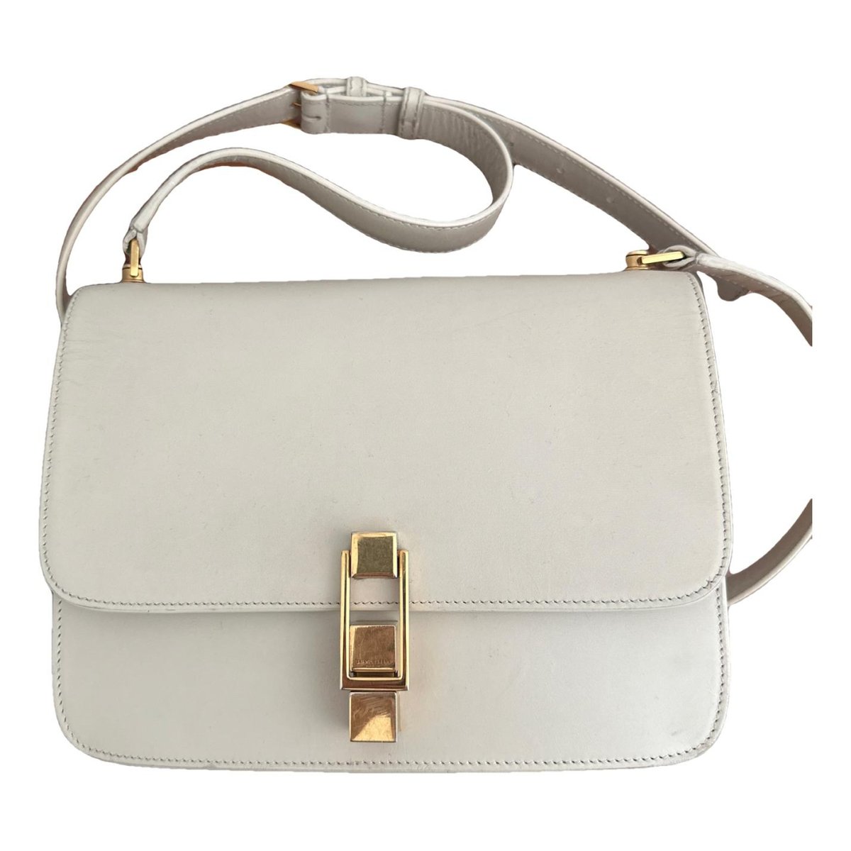 Carré leather crossbody bag